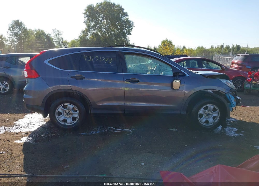 2015 HONDA CR-V LX VIN: 5J6RM4H38FL077878