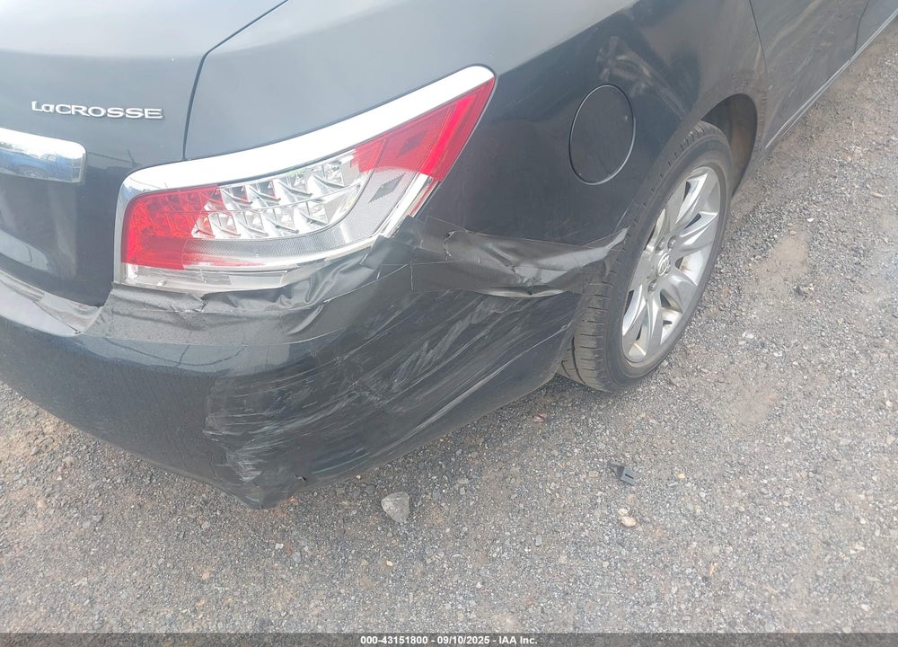 2012 BUICK LACROSSE VIN: 1G4GC5E38CF195820