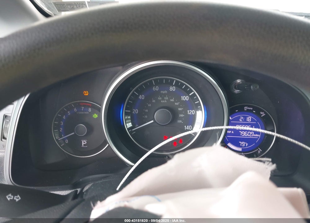 2019 HONDA FIT LX VIN: 3HGGK5H47KM744631