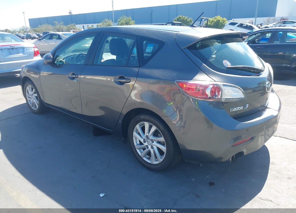2012 MAZDA 3 VIN: JM1BL1M80C1566051