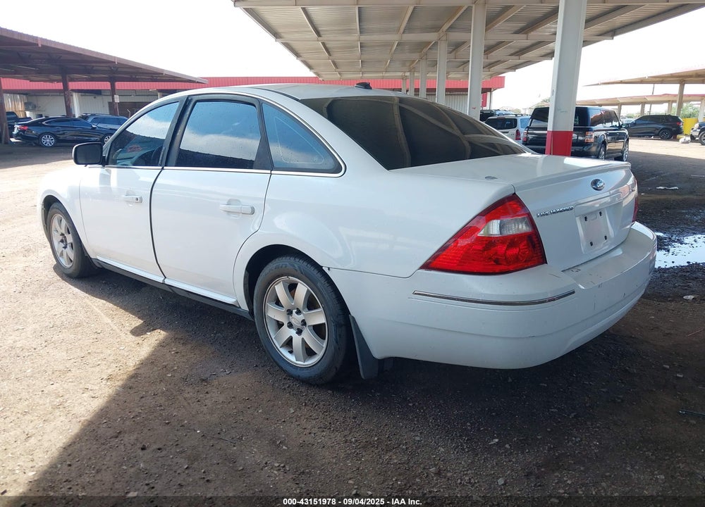 2007 FORD FIVE HUNDRED SEL VIN: 1FAFP24187G121077