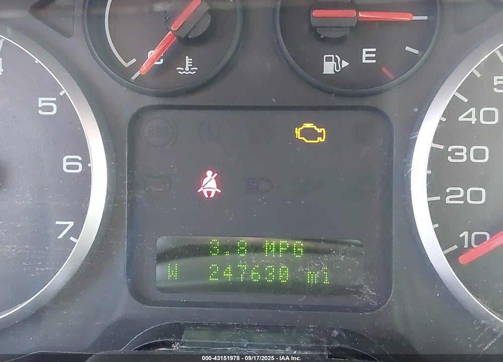 2007 FORD FIVE HUNDRED SEL VIN: 1FAFP24187G121077