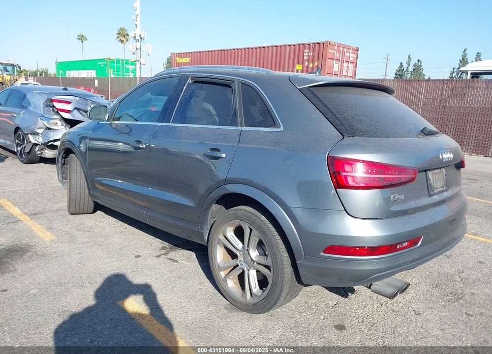 2017 AUDI Q3 2.0T PREMIUM VIN: WA1HCCFS5HR011016
