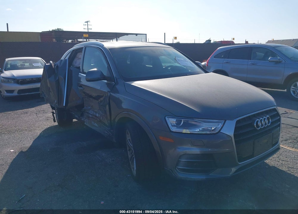 2017 AUDI Q3 2.0T PREMIUM VIN: WA1HCCFS5HR011016