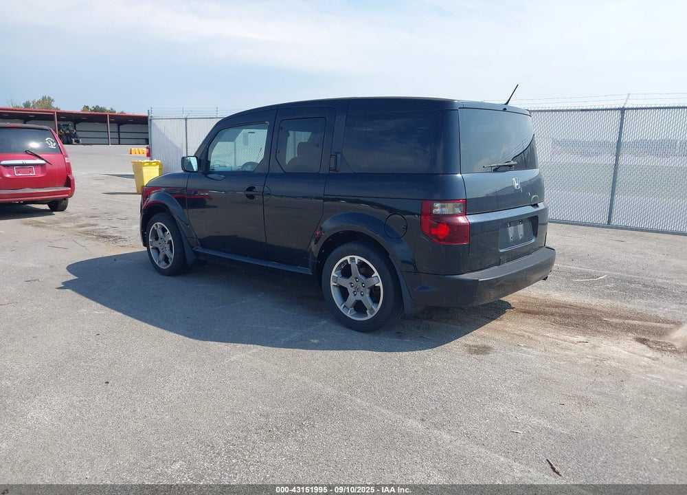 2007 HONDA ELEMENT SC VIN: 5J6YH18907L012995