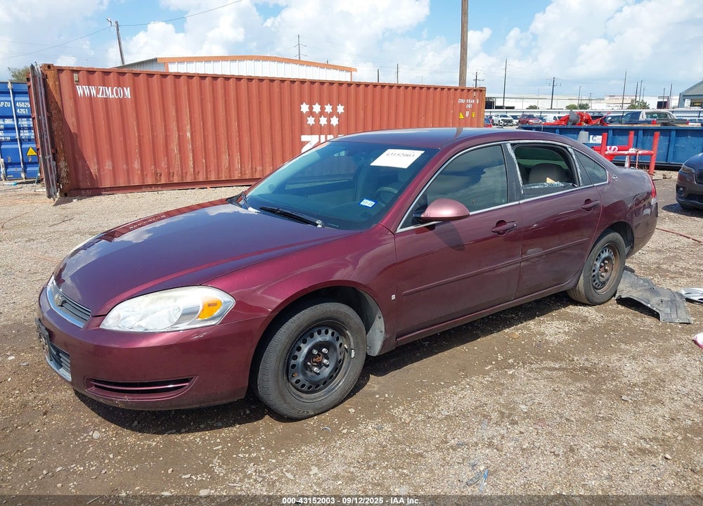 2007 CHEVROLET IMPALA LS VIN: 2G1WB58K079217208