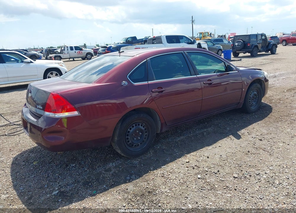 2007 CHEVROLET IMPALA LS VIN: 2G1WB58K079217208