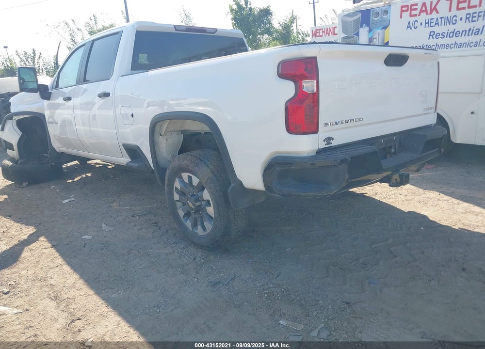 2022 CHEVROLET SILVERADO 2500HD 2WD  STANDARD BED CUSTOM VIN: 2GC4WME79N1203753
