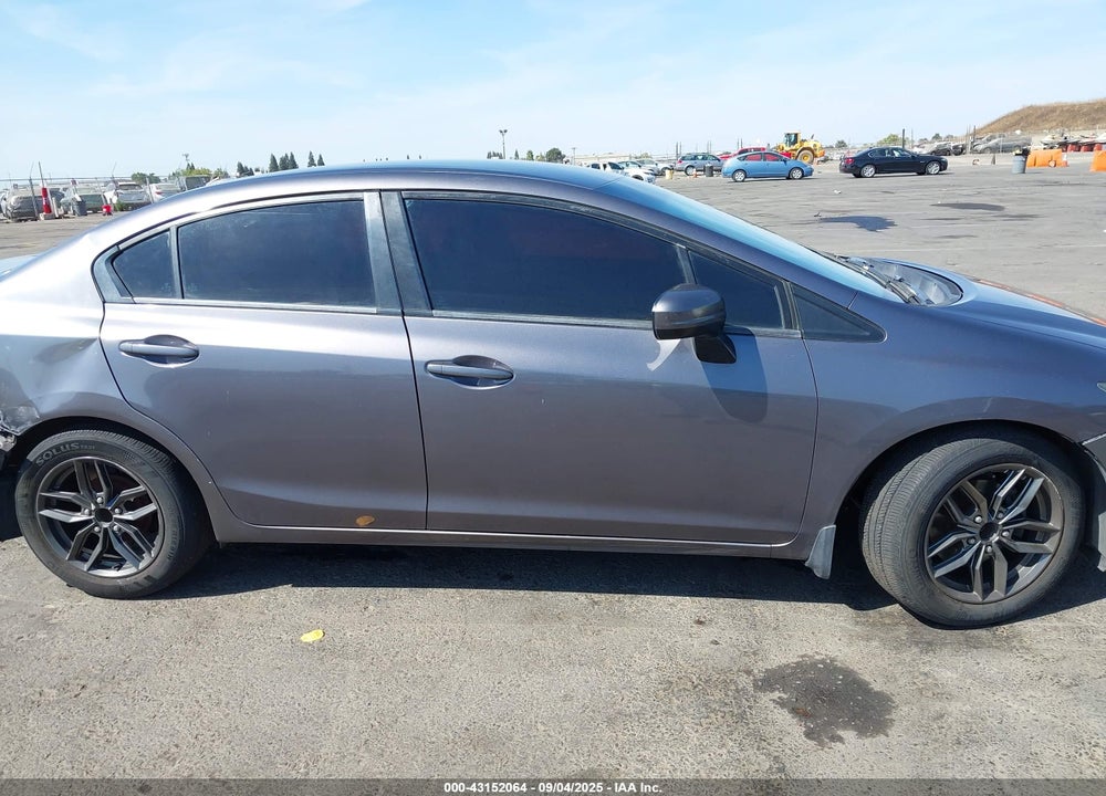 2014 HONDA CIVIC LX VIN: 19XFB2F55EE266986