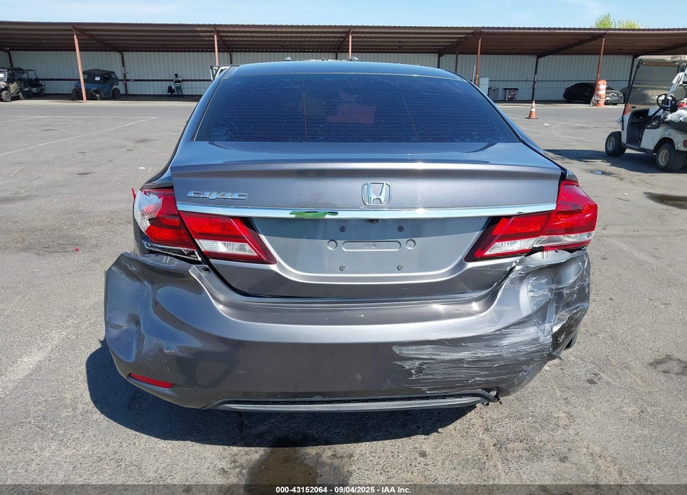 2014 HONDA CIVIC LX VIN: 19XFB2F55EE266986