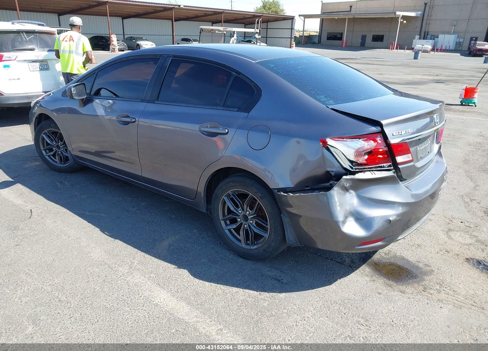 2014 HONDA CIVIC LX VIN: 19XFB2F55EE266986