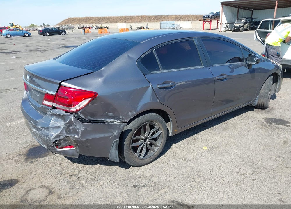 2014 HONDA CIVIC LX VIN: 19XFB2F55EE266986