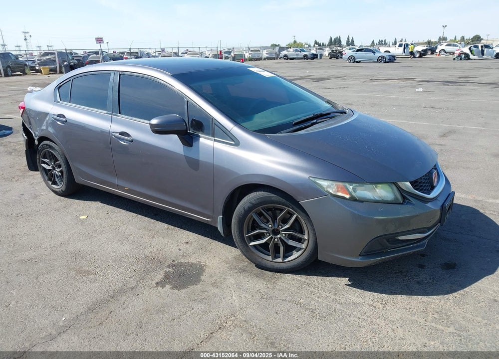 2014 HONDA CIVIC LX VIN: 19XFB2F55EE266986