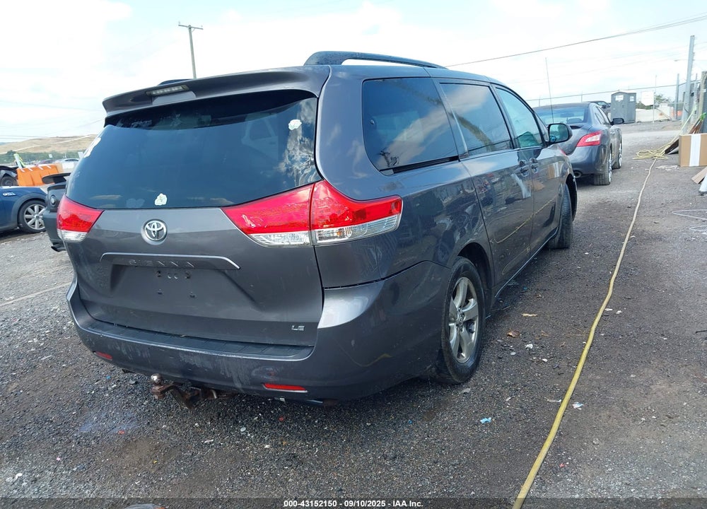 2013 TOYOTA SIENNA VIN: 5TDKK3DC5DS355368