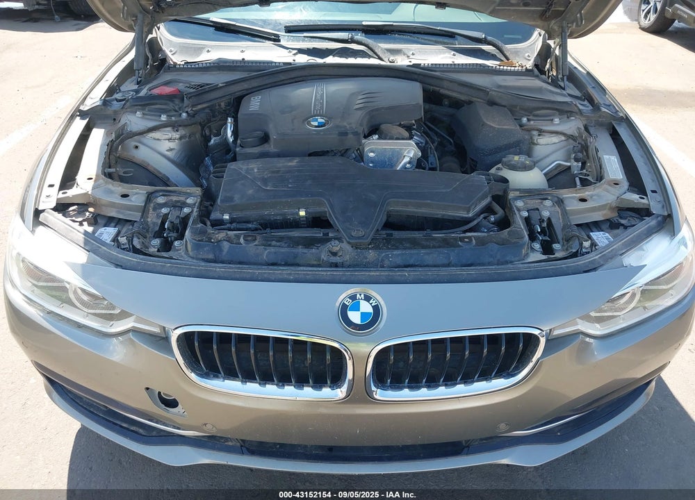 2016 BMW 3 SERIES VIN: WBA8E9G57GNT42582