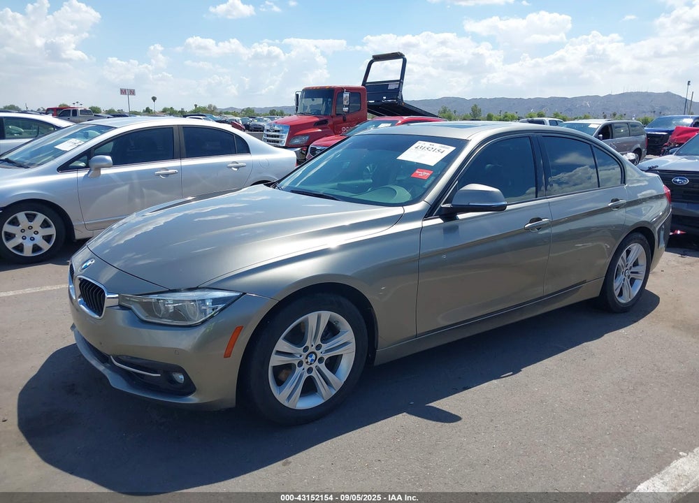 2016 BMW 3 SERIES VIN: WBA8E9G57GNT42582