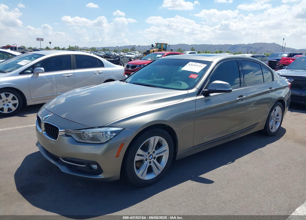 2016 BMW 3 SERIES VIN: WBA8E9G57GNT42582