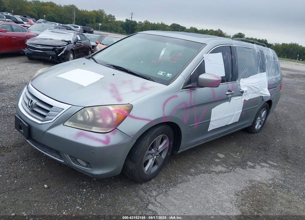 2008 HONDA ODYSSEY TOURING VIN: 5FNRL38978B033190