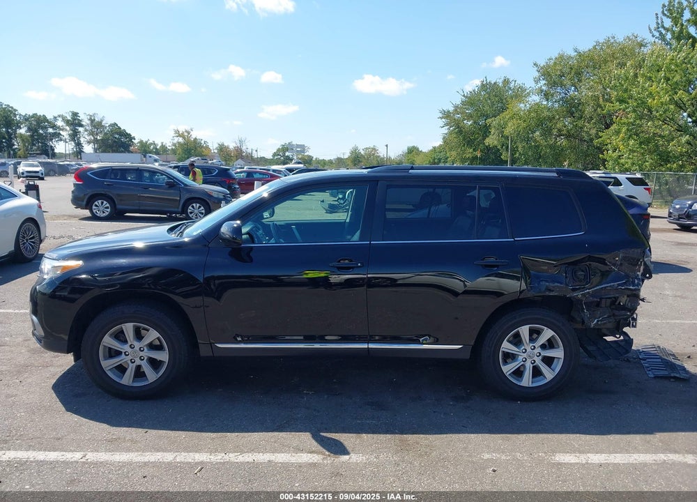2013 TOYOTA HIGHLANDER SE V6 VIN: 5TDBK3EH8DS211713