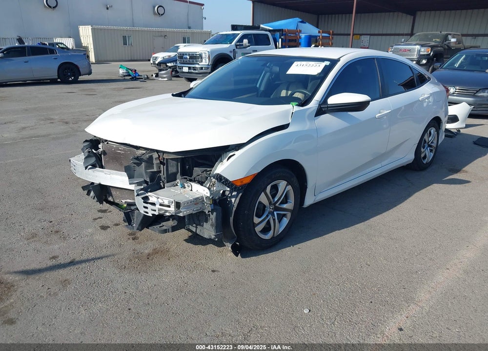 2016 HONDA CIVIC LX VIN: 2HGFC2F52GH535824