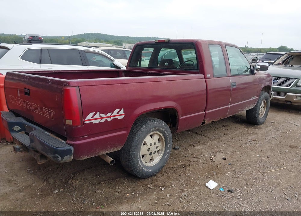 1994 CHEVROLET GMT-400 K1500 VIN: 2GCEK19K2R1270214