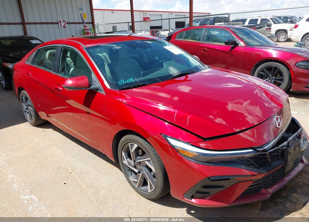 2025 HYUNDAI ELANTRA LIMITED VIN: KMHLP4DG9SU961260