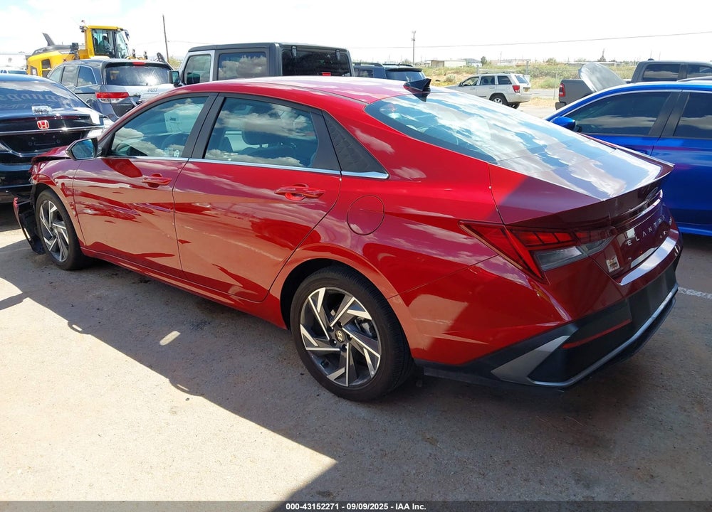 2025 HYUNDAI ELANTRA LIMITED VIN: KMHLP4DG9SU961260
