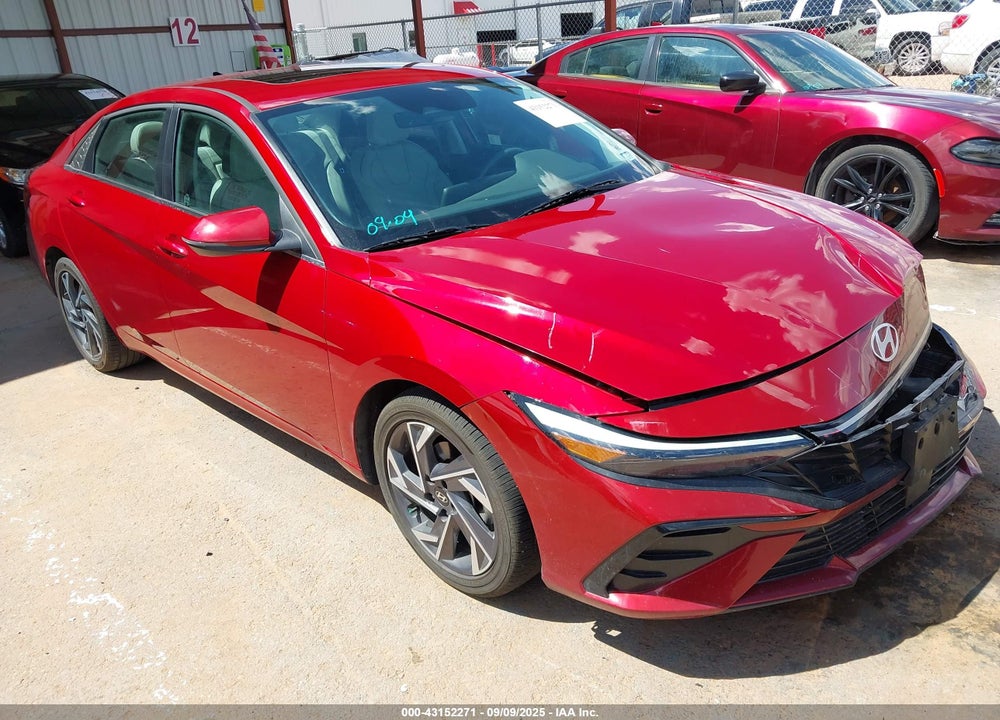 2025 HYUNDAI ELANTRA LIMITED VIN: KMHLP4DG9SU961260