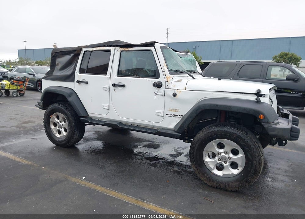 2015 JEEP WRANGLER UNLIMITED SAHARA VIN: 1C4HJWEG9FL574306
