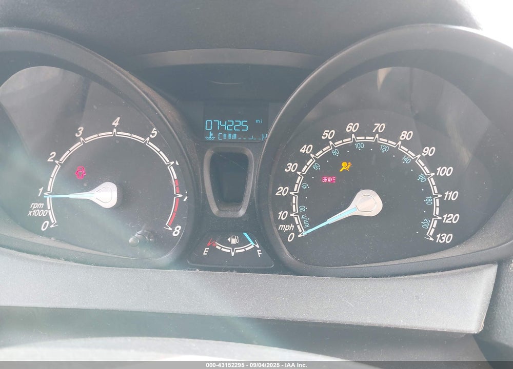 2016 FORD FIESTA VIN: 3FADP4TJXGM195305
