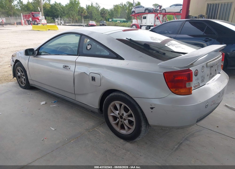 2000 TOYOTA CELICA GT VIN: JTDDR32T7Y0017373
