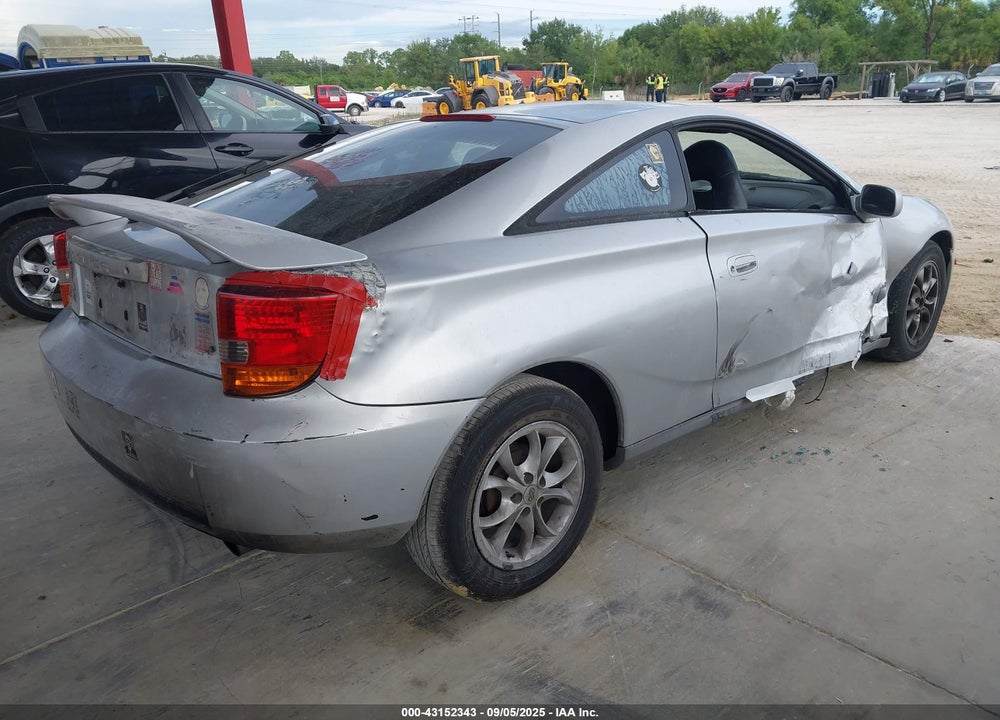 2000 TOYOTA CELICA GT VIN: JTDDR32T7Y0017373