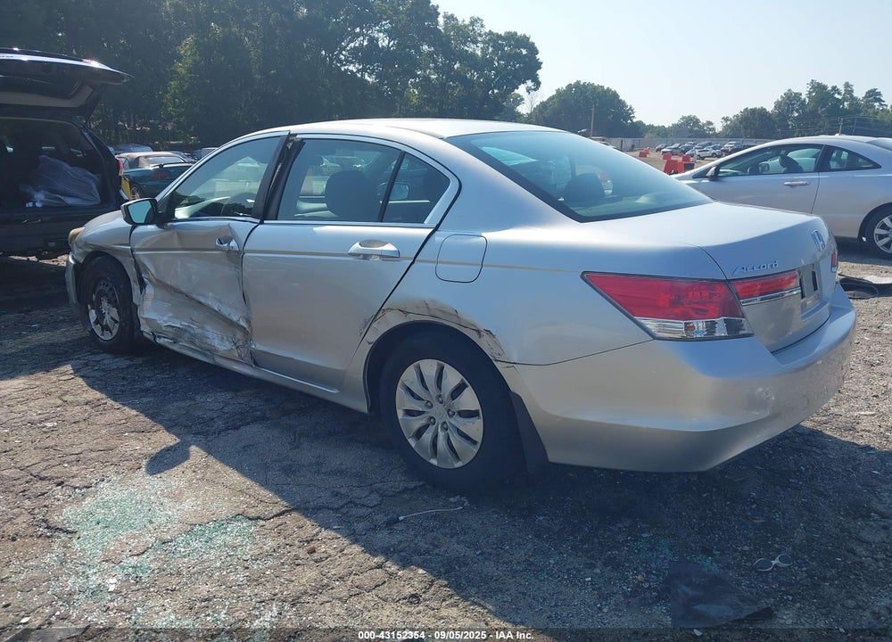 2012 HONDA ACCORD 2.4 LX VIN: 1HGCP2F33CA243761