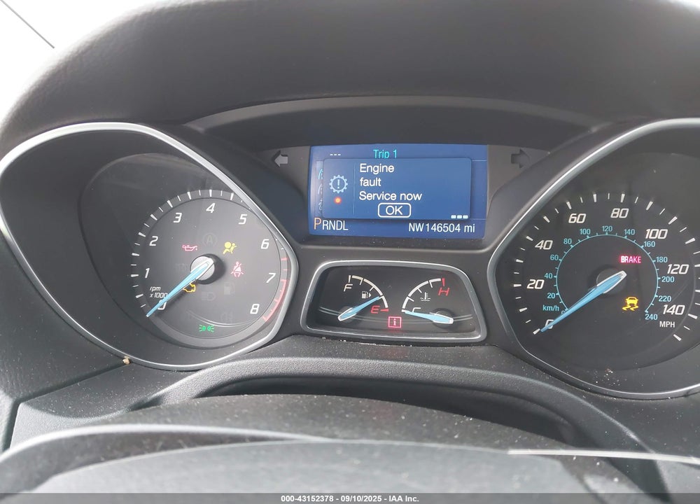 2014 FORD FOCUS VIN: 1FADP3E29EL374241