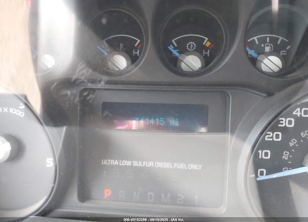 2011 FORD F-550 CHASSIS XL VIN: 1FDUF5HT4BEB78202