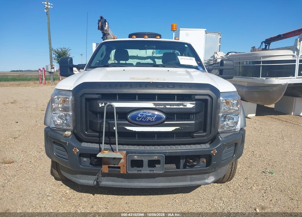 2011 FORD F-550 CHASSIS XL VIN: 1FDUF5HT4BEB78202