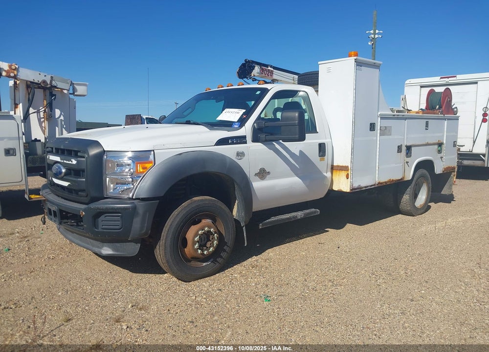 2011 FORD F-550 CHASSIS XL VIN: 1FDUF5HT4BEB78202