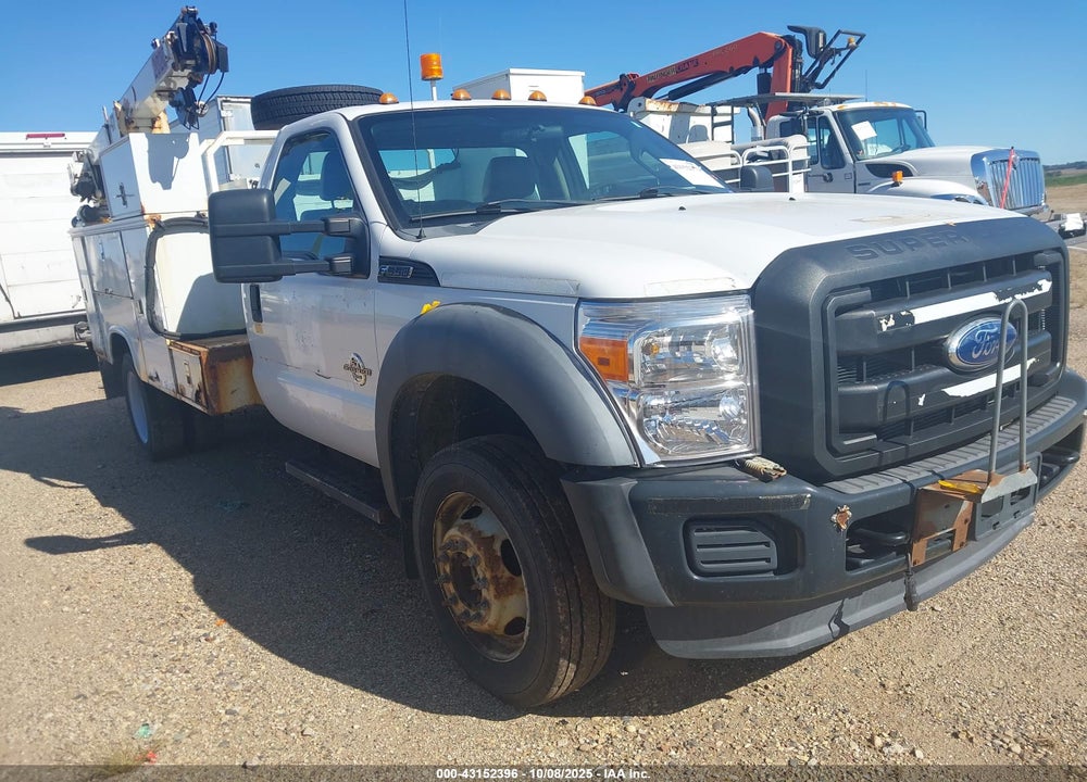 2011 FORD F-550 CHASSIS XL VIN: 1FDUF5HT4BEB78202