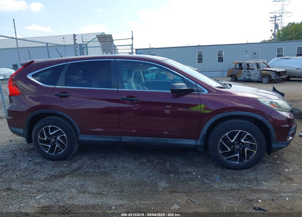 2016 HONDA CR-V VIN: 5J6RM4H41GL075884
