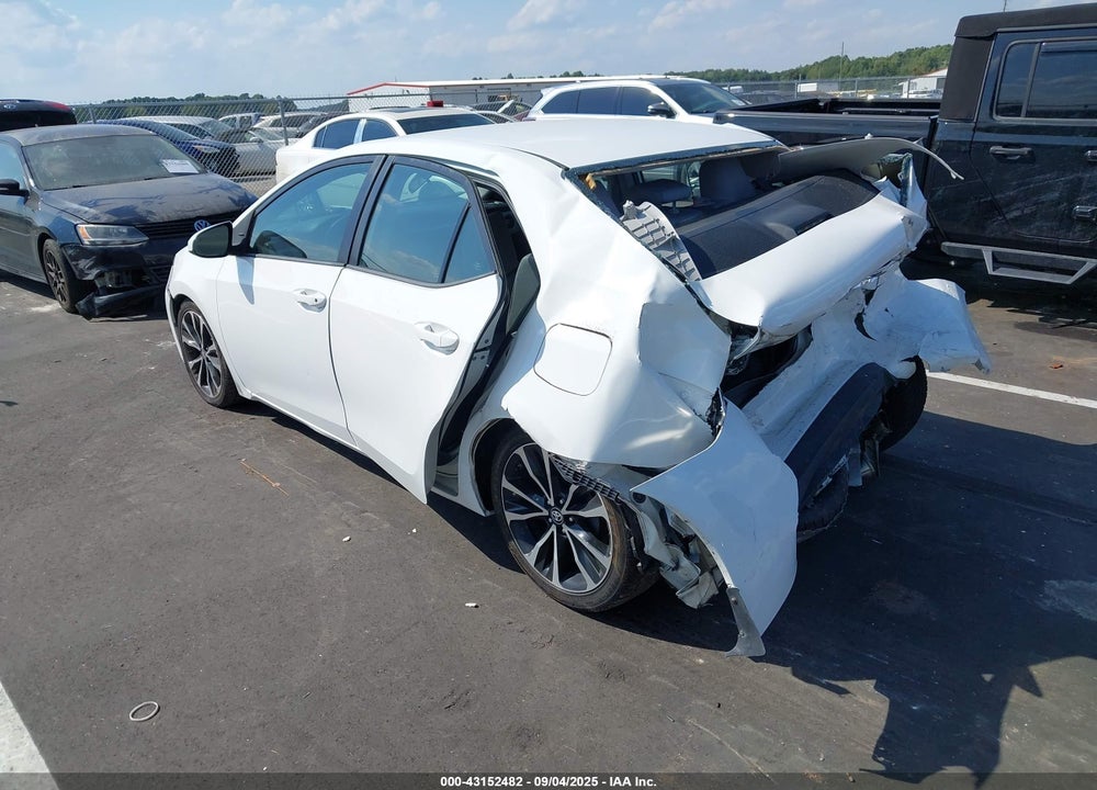 2019 TOYOTA COROLLA LE VIN: 5YFBURHE6KP876629