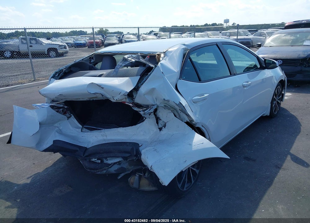 2019 TOYOTA COROLLA LE VIN: 5YFBURHE6KP876629