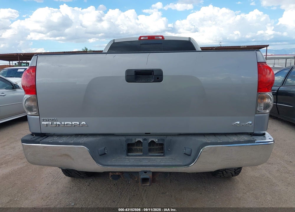 2008 TOYOTA TUNDRA SR5 5.7L V8 VIN: 5TBBV54158S493136