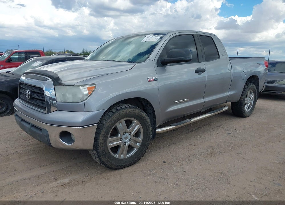2008 TOYOTA TUNDRA SR5 5.7L V8 VIN: 5TBBV54158S493136