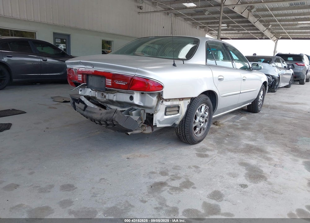 2005 BUICK CENTURY VIN: 2G4WS52J851166751