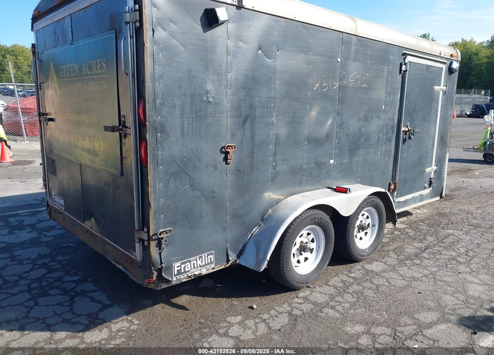 2004 CARGO TRAILER VIN: 5LLBK17Z93A000560