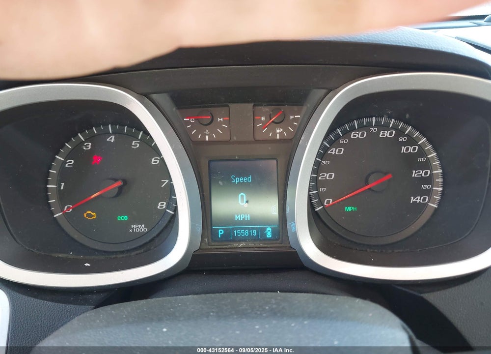 2010 CHEVROLET EQUINOX VIN: 2CNALDEW6A6410547