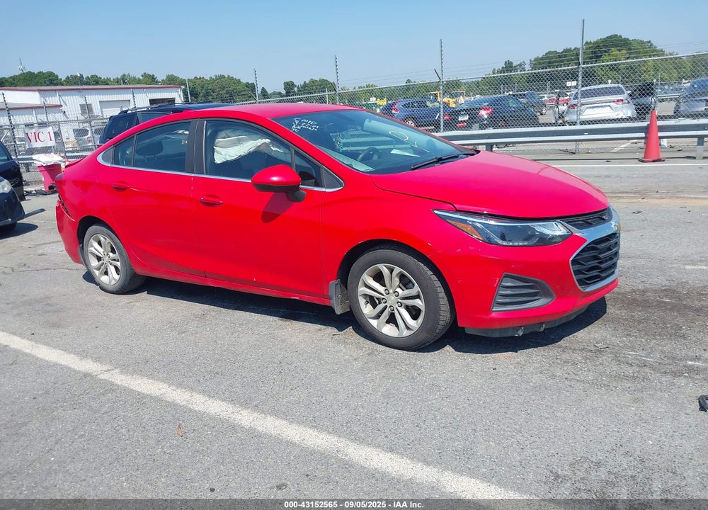 2019 CHEVROLET CRUZE LT VIN: 1G1BE5SM0K7105650