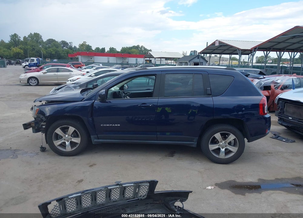 2016 JEEP COMPASS VIN: 1C4NJDEB8GD764802