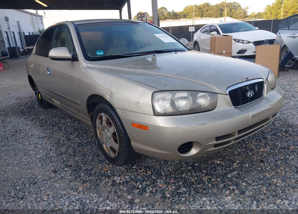 2003 HYUNDAI ELANTRA GLS/GT VIN: KMHDN45D63U619300