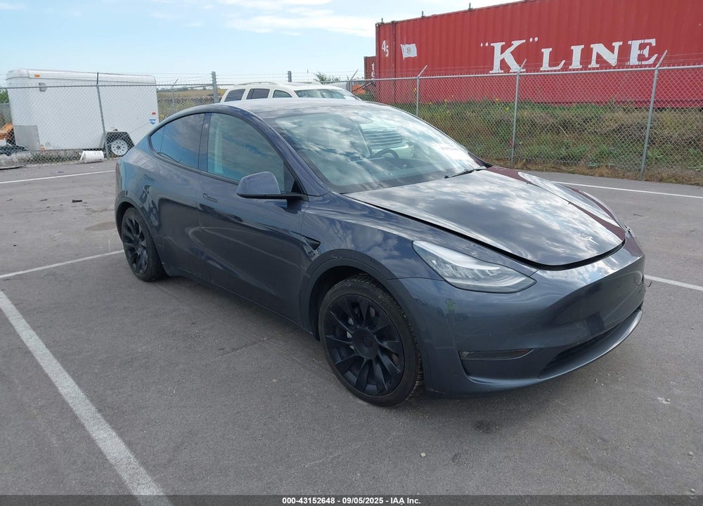 2021 TESLA MODEL Y LONG RANGE DUAL MOTOR ALL-WHEEL DRIVE VIN: 5YJYGDEE9MF173288